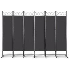 Foldable 3/4/6 Panels Room Divider Wall Privacy Screen Partition Freestanding