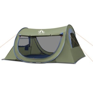 Portable Outdoor Camping Tent 1-2 Person Waterproof Hiking Folding Tunnel Tent