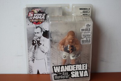 Round 5 World MMA Champions Series 2 Wanderlei ''The Axe Murderer'' Silva Act Fig