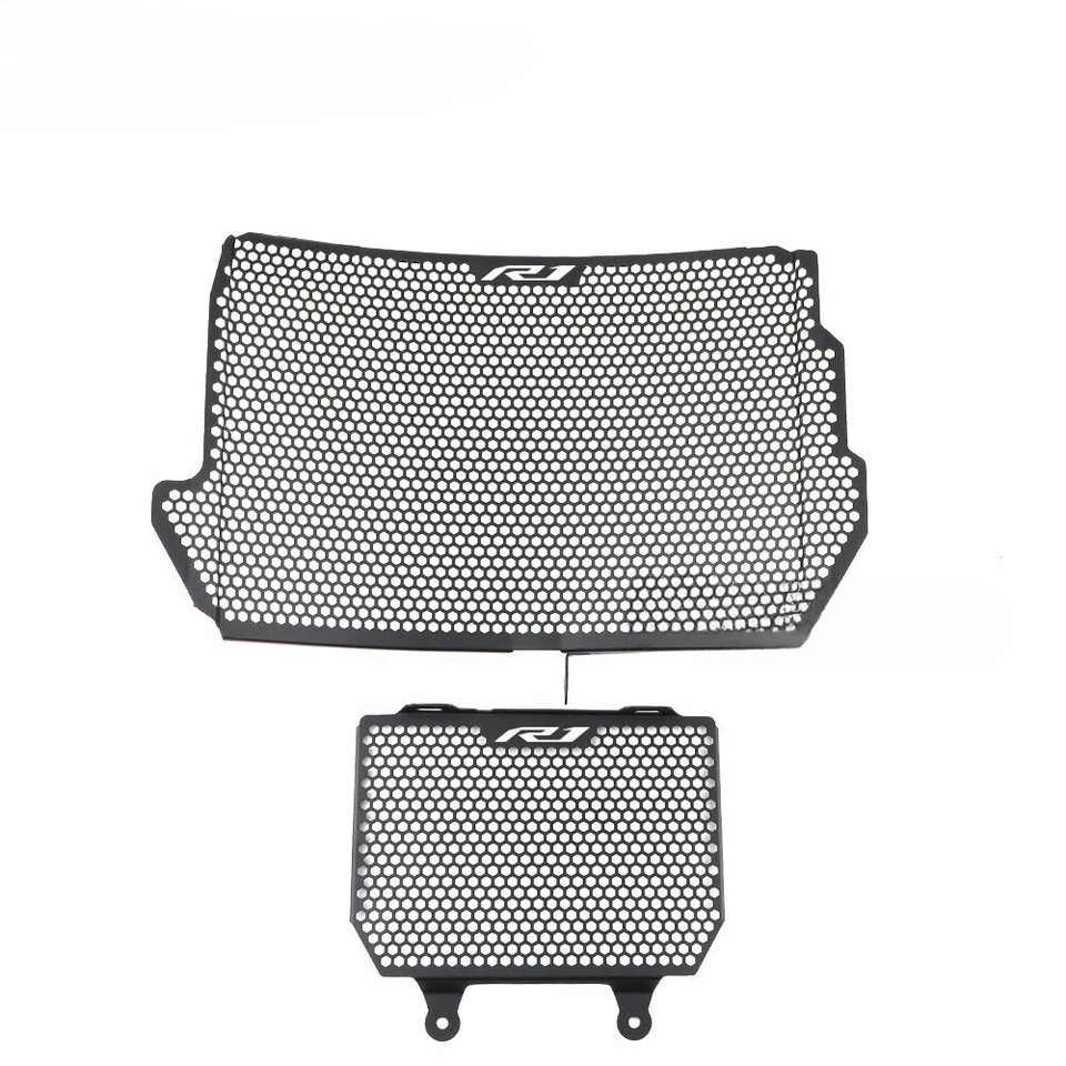For YAMAHA YZF-R1 YZFR1 R1M 2015-2024 CNC Radiator Grille Guard Protector Set - Image 2 of 4