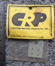 VTG NOS GENUINE OEM CRP R/C SPARE PART 2156 TAMIYA FROG BRAT RESISTOR PLATE