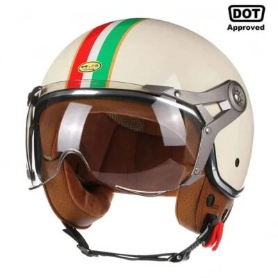 Casque MOTO modulable rabat visière Maxi Scooter Convertible Certification DOT - Photo 1/4