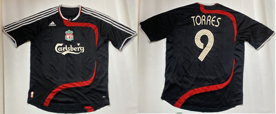 Fernando Torres #9 The Reds LIVERPOOL jersey shirt ADIDAS 2007