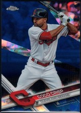 Coco Crisp 2017 Topps Chrome Sapphire Edition #281 /250 Indians