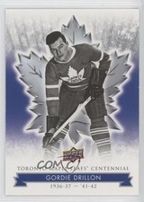 2017 Upper Deck Toronto Maple Leafs Centennial Gordie Drillon #58 HOF y0i