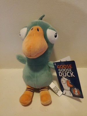 duck duck goose game green plush 8 inch
