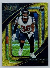 Jonathan Owens 2022 Panini Select Rookie Gold Mojo /10 - 1/10 #397