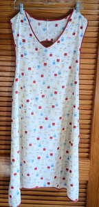 THE LOOK 1920’s Print Cotton Full Apron Farmhouse Primitive Country OOAK