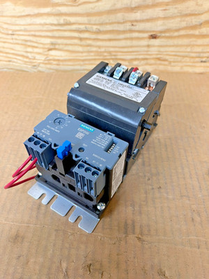 SIEMENS SIZE 1-3/4 STARTER 14EU 32A W/ 3UB8123-4EW2, 110/120V! XLNT TAKEOUT! M/O