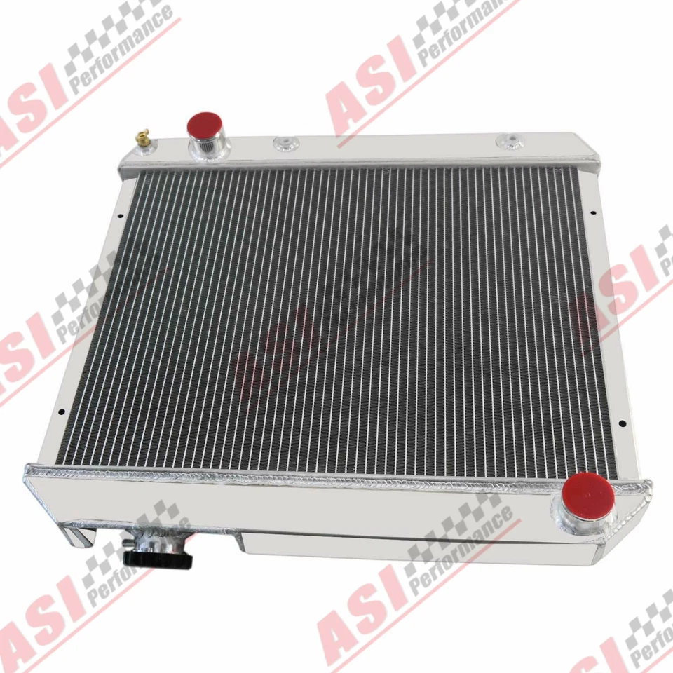 Radiador de aluminio de 4 filas para camionetas Chevrolet C/K 10 20 30 1963-1966 1965 Foto 4 de 4