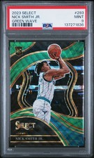 NICK SMITH JR. 2023-24 SELECT COURTSIDE ROOKIE GREEN WAVE PRIZM RC /50 PSA 9