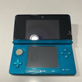 Nintendo 3DS Handheld Video Game Console - Aqua Blue CTR-001 (USA) Tested