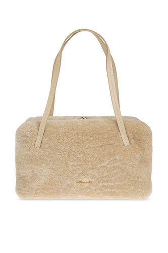 JIL SANDER Goji Beige Top Handle Bag New & Authentic