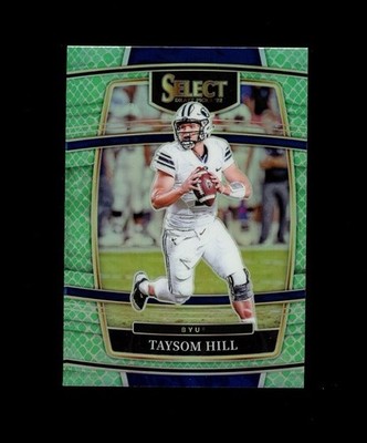 RARE 2022 Select DRAGON SCALE PRIZM SSP TAYSOM HILL! BYU STAR Saints 