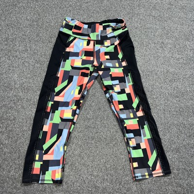Sweaty Betty women's Zero gravity  Leggings Size Small multicolor crops mesh