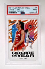 2024 Panini Instant WNBA Caitlin Clark Rookie of the Year PSA 9 Fever S2