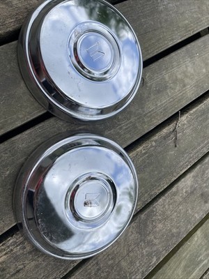 (2) RARE* 1981-1988 Isuzu PUP pickup Dog Dish Center Hub Cap  41221058