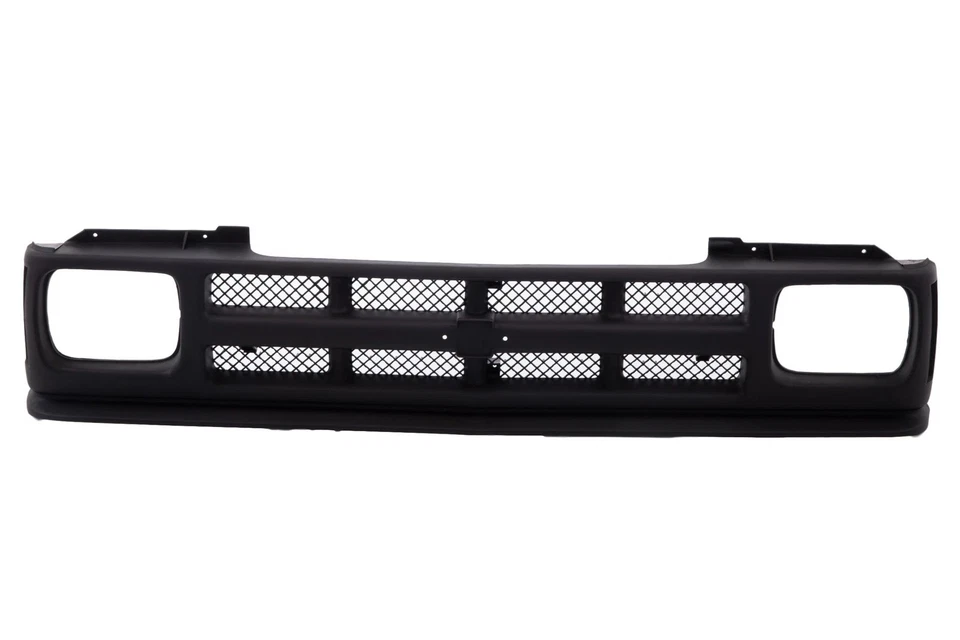 NEW FRONT BLACK GRILLE FOR 1991-1993 CHEVROLET S10 PICKUP 1991-1994 S10 BLAZER - Image 2 of 4