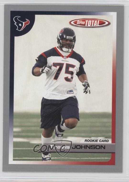 2005 Topps Total Silver Travis Johnson #450 Rookie RC 0r5