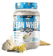  Musclesport Lean Whey, Iso-Hydro, Vanilla Ice Cream, 2 lbs (908 g) Exp 10/25 17.50 per gallon