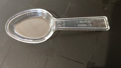 250 Löffel Kunststoff Messlöffel 2,5ml Probierlöffel Plastiklöffel Test Versuche