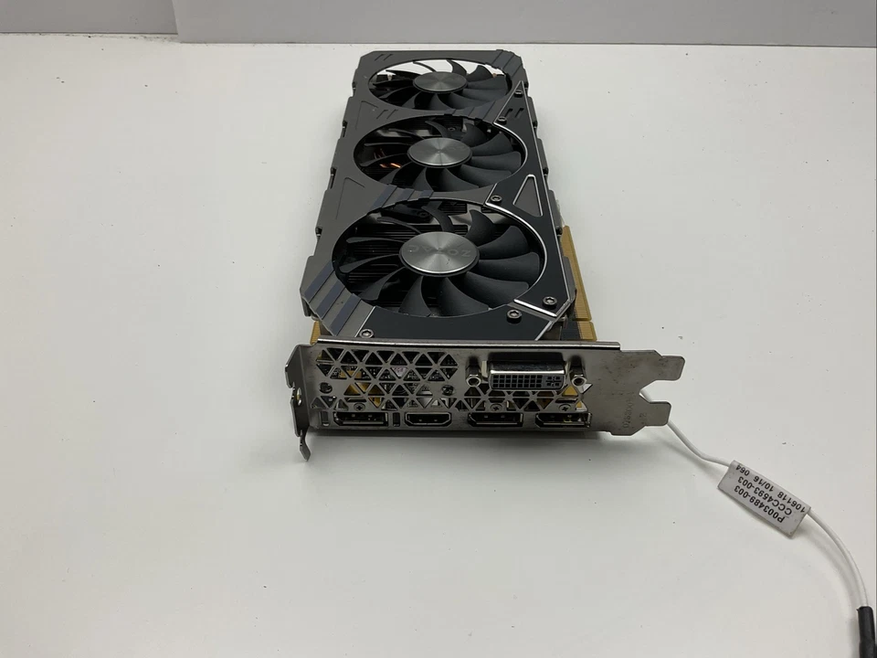 Zotac NVIDIA GTX 980 AMP Edition 4GB 256BIT GDDR5 28Z-1N370-A00Z8 **FOR PARTS - Image 2 of 4