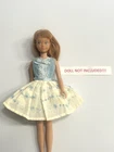 Vintage 1960s Barbie®/Skipper #1919 "HAPPY BIRTHDAY" Dress & Half Slip ~ GC