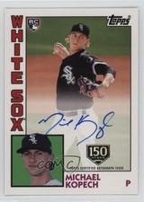 2019 Topps 1984 Baseball 150th Anniversary /150 Michael Kopech Auto 13gc