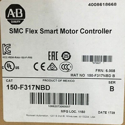 AB 150-F317NBD 150F317NBD Ser B SMC Flex Smart Motor Controller US Free Tax