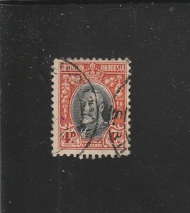 Southern Rhodesia 'Scott # 21 Used'