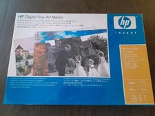 HP Digital Fine Art Media Artist Matte Canvas Inkjet 18 Mil 13" x 19" 25 Sheets