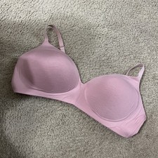 Jockey Cooling Cotton Full Coverage Lined T-Shirt Wirefree Bra Mauve-42DD