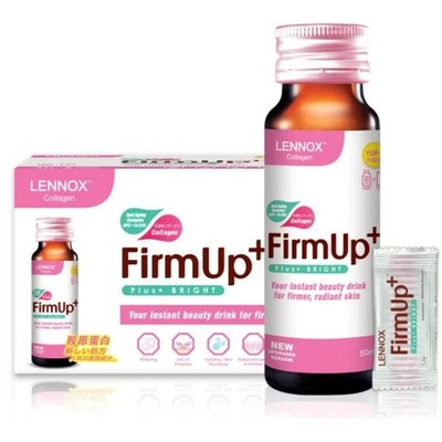 50ml LENNOX Firm Up+ Bright Collagen 16+4s Beauty Drink NEW ORIGINAL