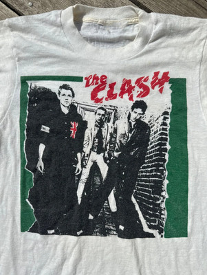 Rare The Clash Tour Band Gift For Fan S-2345XL White T-shirt