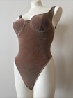 *Carol Malony*#2057*AIO*Body Suit*S-34C*Thong  Back*3 snaps*plastic underwire* — photo 1