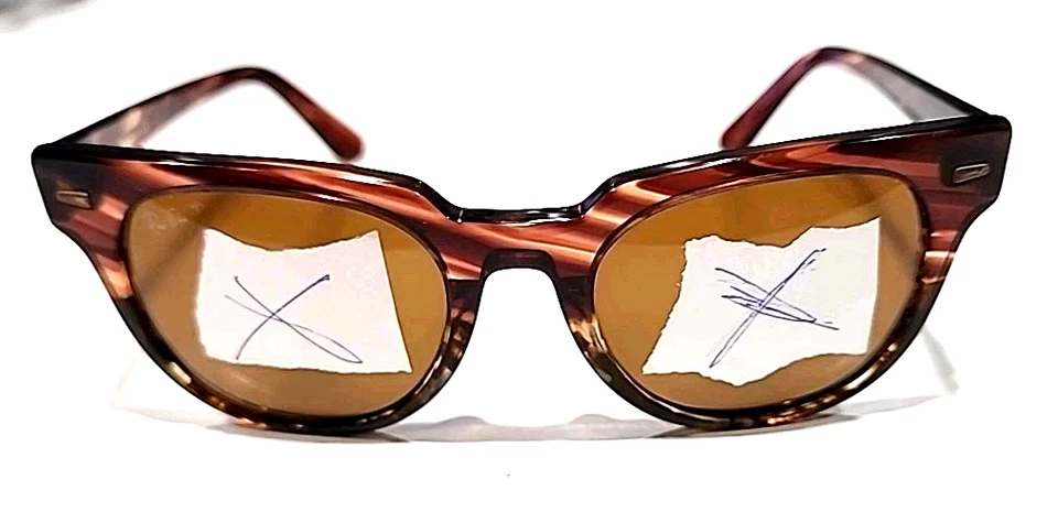 Ray Ban RB2168 1253/U0 Sin Lentes Rosa Meteoro Marrón Gafas de Sol Marco 50-20 150 Foto 2 de 4