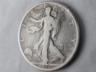 NobleSpirit Key Date 1921 D Walking Liberty Silver Half Dollar Very Good