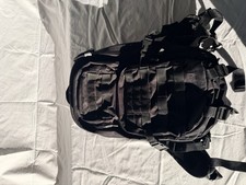 Fieldline Tactical Backpack Black MOLLE Military Style Daypack