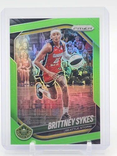 BRITTNEY SYKES 2025-26 PANINI PRIZM WNBA LIME GREEN #121 STORM /225 Q5908