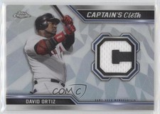 2021 Topps Chrome Captain's Cloth Relics David Ortiz #CCR-DO HOF 1b8