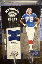 2004 Playoff Hogg Heaven Material Hoggs Bruce Smith #MH-5 #/75 Game Used Patch!!