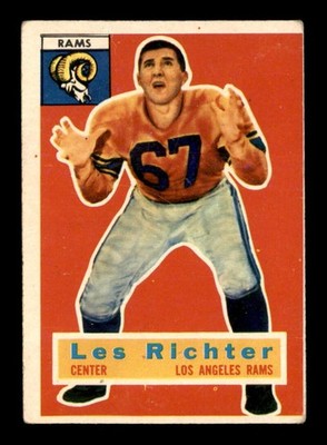 1956 Topps #30 Les Richter   VG X3710544