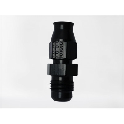 Fragola Adapter Fitting | -6AN Male x 1/4in Tube AN | Black