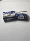 2002 P&D Kennedy Half Dollars US Mint Wrapped Rolls
