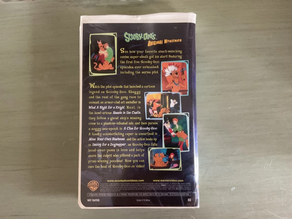 Scooby-Doo's Original Mysteries 2002 Screener VHS, 1st episodes ever! - Image 2 of 3