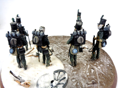 Tradition Of London Metal Kit Figure Diorama British 95th Rifles 54mm Painted - Picture 7 of 7