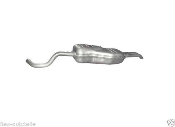 Silenziatore terminale di scarico posteriore per Seat Toledo II 2 1M2 1.8 20V 125CV - Immagine 2 di 3