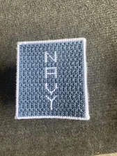 tissue box cover square-handmade- Navy