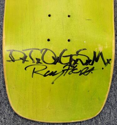 Ray Flores & Wes Humpston signed + sketch Vintage Dogtown