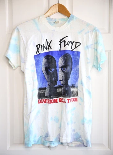 Pink Floyd Tie Dye Concert Band Shirt 90s Tour mens XL R 1990s vintage concert t-shirt, vintage, size XL, single stitch, B+ condition